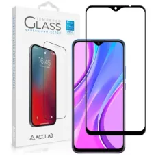 Скло захисне ACCLAB Full Glue Xiaomi Redmi 9 Black (1283126508813)