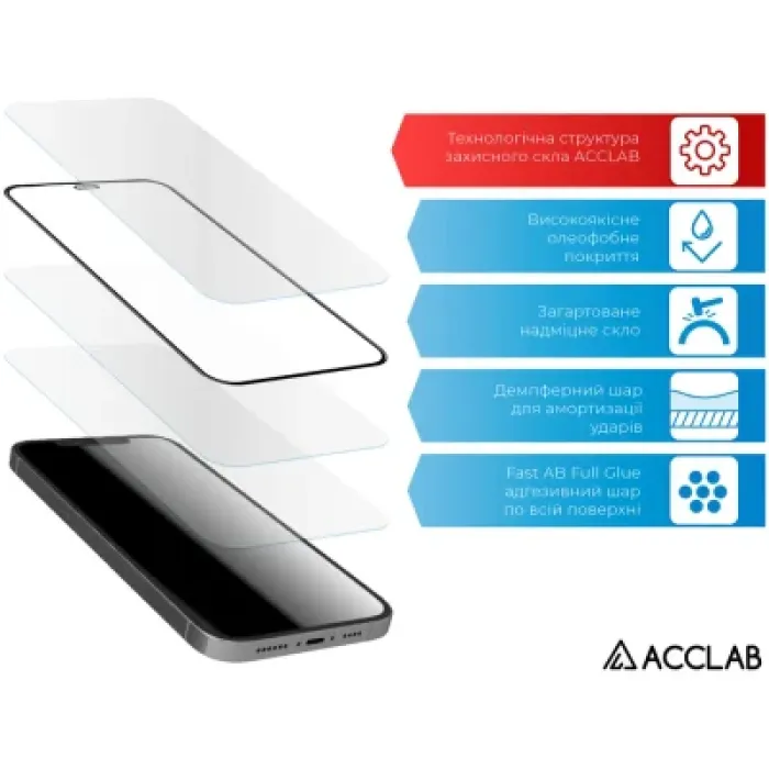 Скло захисне ACCLAB Full Glue Xiaomi Redmi Note 10 5G Black (1283126513190)