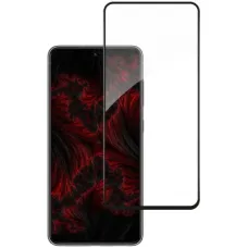Скло захисне Intaleo Full Glue Samsung S21FE Black (1283126521713)