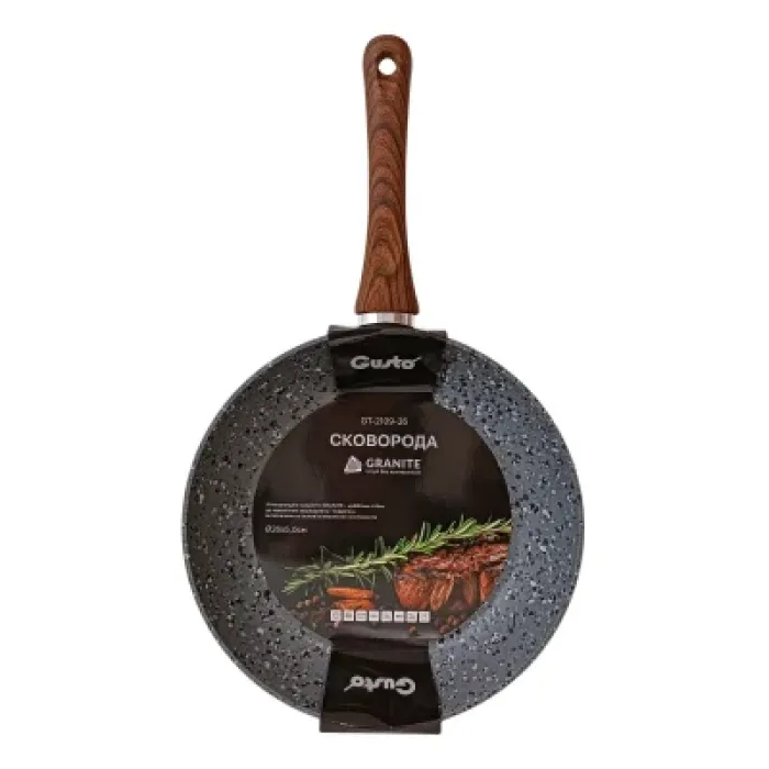 Сковорода Gusto покриття Granite 20x4,3 см (GT-2109-20)