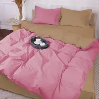 Постільна білизна MirSon Poplin Line 015 + 041 Honey 2 x 160 x 220 (2200006281337)