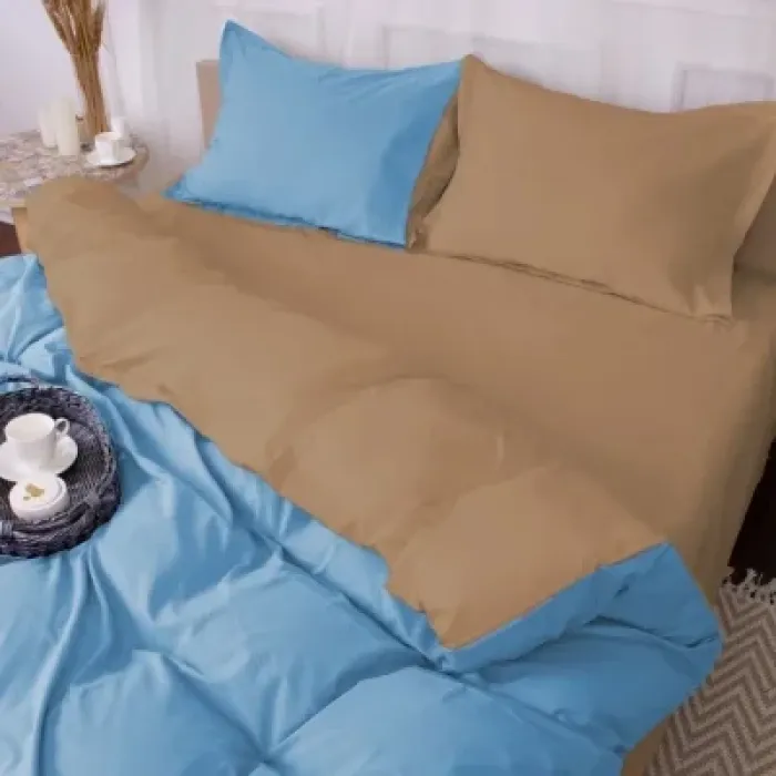 Постільна білизна MirSon Poplin Line 015 + 067 Kimberly 220 x 240 (2200006281825)