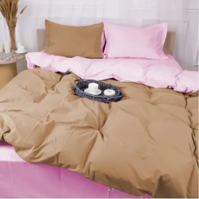 Постільна білизна MirSon Poplin Line 018 + 015 Huskar 220 x 240 (2200006282570)