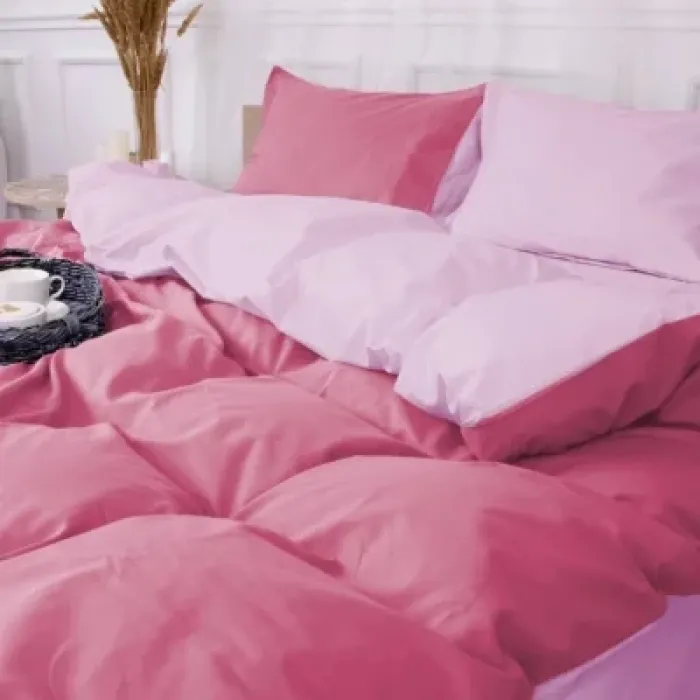 Постільна білизна MirSon Poplin Line 018 + 041 Dahlia 200 x 220 (2200006288800)