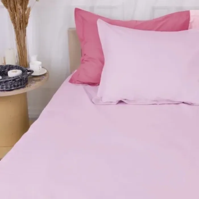 Постільна білизна MirSon Poplin Line 018 + 041 Dahlia 200 x 220 (2200006288800)