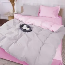 Постільна білизна MirSon Poplin Line 018 + 054 Richelle 160 x 220 (2200006282785)