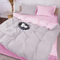 Постільна білизна MirSon Poplin Line 018 + 054 Richelle 175 x 210 (2200006282792)