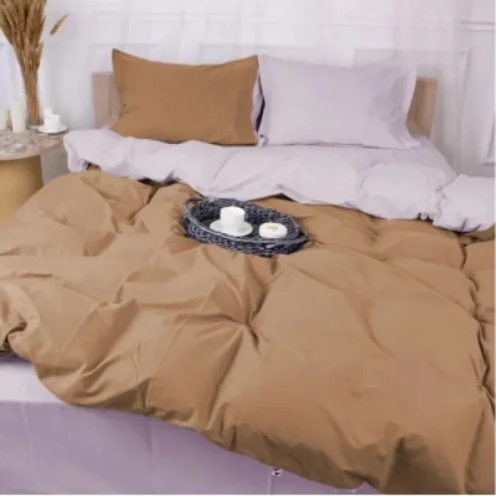 Постільна білизна MirSon Poplin Line 054 + 015 Cabading 200 x 220 (2200006285052)