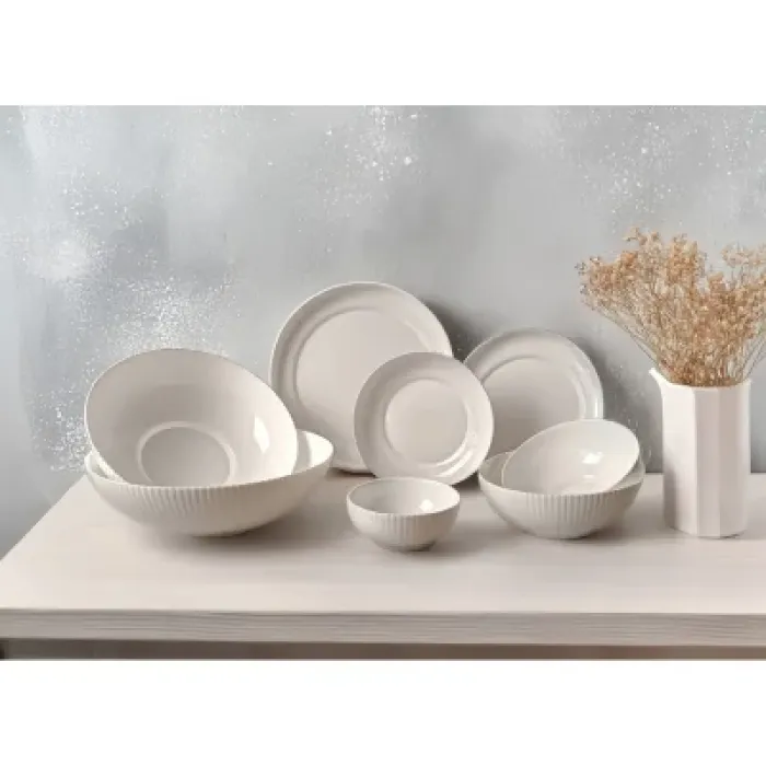 Тарілка Vittora Velvet Blanco обідня 255 мм (V-255VE)