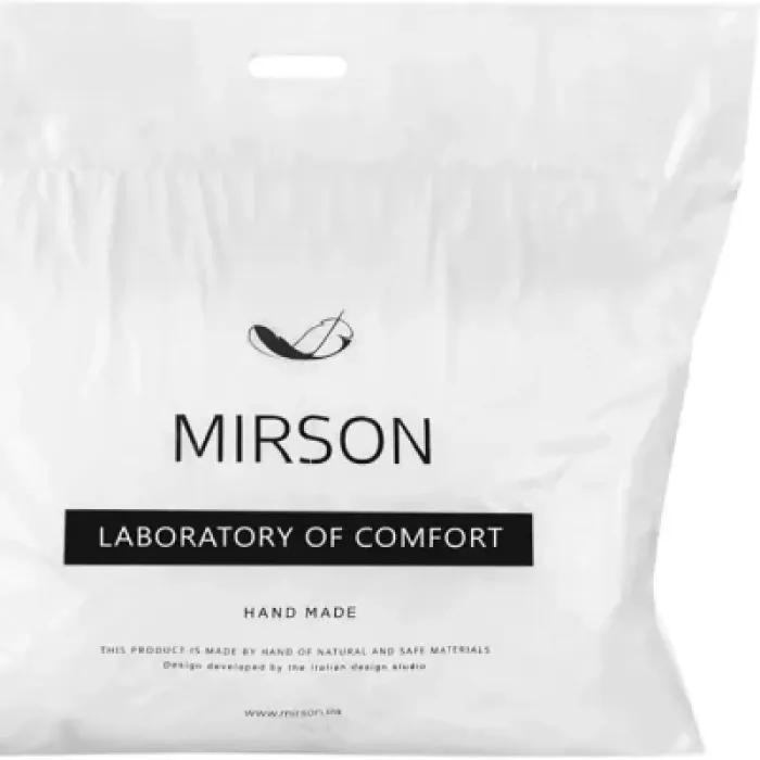 Ковдра MirSon Набір 9554 Gold Silk Ковдра всесезонна Полуторна 140х205 Wool + Подушка 50х70 (2200010806137)