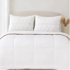 Ковдра MirSon Набір 9554 Gold Silk Ковдра всесезонна Полуторна 140х205 Wool + Подушка 50х70 (2200010806137)