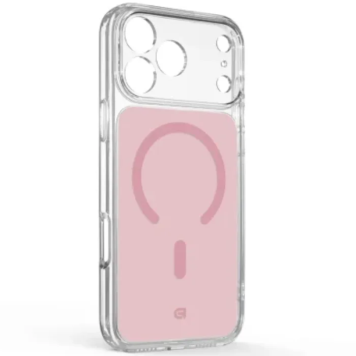 Чохол до мобільного телефона Armorstandart Clear Hybrid MagCase Apple iPhone 18 Pro Max / 17 Pro Max Pink (ARM91753)