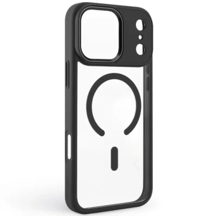 Чохол до мобільного телефона Armorstandart Unit-C MagCase Apple iPhone 17 Pro Black + Orange Button Set (ARM90585)