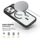Чохол до мобільного телефона Armorstandart Unit-C MagCase Apple iPhone 17 Pro Black + Orange Button Set (ARM90585)