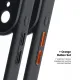 Чохол до мобільного телефона Armorstandart Unit-C MagCase Apple iPhone 17 Pro Black + Orange Button Set (ARM90585)