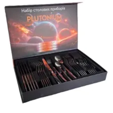 Набір столових приборів Gusto Plutonium 24 шт (GT-SFKS02-24)