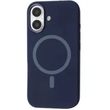 Чохол до мобільного телефона BeCover FIBRA Silicone OmniMag Apple iPhone 16 Deep Blue (716226)