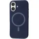 Чохол до мобільного телефона BeCover FIBRA Silicone OmniMag Apple iPhone 16 Deep Blue (716226)