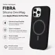 Чохол до мобільного телефона BeCover FIBRA Silicone OmniMag Apple iPhone 16 Pro Max Black (716232)