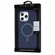 Чохол до мобільного телефона BeCover FIBRA Silicone OmniMag Apple iPhone 16 Pro Max Deep Blue (716235)