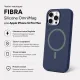 Чохол до мобільного телефона BeCover FIBRA Silicone OmniMag Apple iPhone 16 Pro Max Deep Blue (716235)