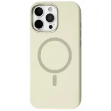 Чохол до мобільного телефона BeCover FIBRA Silicone OmniMag Apple iPhone 16 Pro Max Milk White (716239)