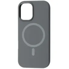 Чохол до мобільного телефона BeCover FIBRA Silicone OmniMag Apple iPhone 17 Gray (716199)