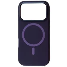 Чохол до мобільного телефона BeCover FIBRA Silicone OmniMag Apple iPhone 17 Pro Dark Purple (716215)