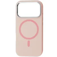 Чохол до мобільного телефона BeCover FIBRA Silicone OmniMag Apple iPhone 17 Pro Light Pink (716219)