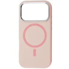 Чохол до мобільного телефона BeCover FIBRA Silicone OmniMag Apple iPhone 17 Pro Light Pink (716219)