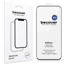 Скло захисне BeCover 10D Infinix Hot 70 (X6895B) Black (716097)