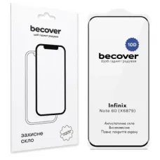 Скло захисне BeCover 10D Infinix Note 60 (X6879) Black (716095)