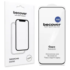 Скло захисне BeCover 10D Oppo Reno15 5G Black (716106)