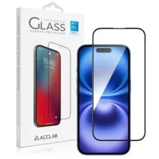 Скло захисне ACCLAB Full Glue ESD Apple iPhone 16 Black (1283126594090)