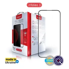 Скло захисне Intaleo Full Glue ESD Apple iPhone 16 Black (1283126594700)