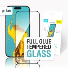 Скло захисне Piko Full Glue ESD Apple iPhone 16 Pro Max Black (1283126594809)