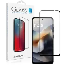 Скло захисне ACCLAB 9H Moto G57 Power / G57 Black (1283126634437)