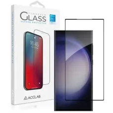 Скло захисне ACCLAB Full Glue 3D Glass Samsung S23 Ultra Black (1283126576461)