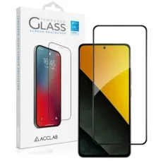 Скло захисне ACCLAB Full Glue ESD Xiaomi Poco M7 Pro 5G Black (1283126624261)