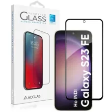 Скло захисне ACCLAB Full Glue Samsung S23 FE Black (1283126574962)