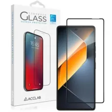Скло захисне ACCLAB Full Glue Tecno Pova 6 Black (1283126593246)