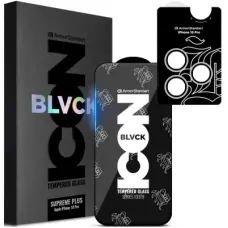 Скло захисне Armorstandart Supreme Plus Black Icon Apple iPhone 18 Pro (ARM91941)