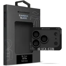 Скло захисне Armorstandart Supreme Flat BI Camera Glass iPhone 18 Pro Dark Gray (ARM92440)