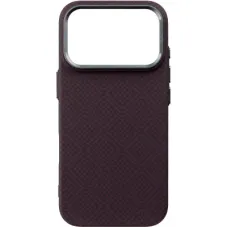 Чохол до мобільного телефона Armorstandart LikeCarbon2 MagCase Apple iPhone 18 Pro / 17 Pro Checker Dark Cherry (ARM92922)