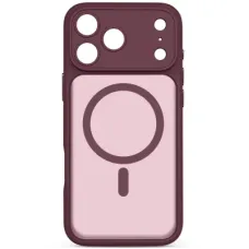 Чохол до мобільного телефона Armorstandart Lush MagCase Apple iPhone 18 Pro Dark Cherry (ARM92547)