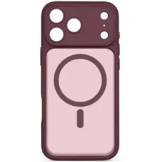 Чохол до мобільного телефона Armorstandart Lush MagCase Apple iPhone 18 Pro Max Dark Cherry (ARM92552)