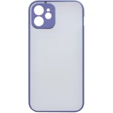 Чохол до мобільного телефона Intaleo Smoky Apple iPhone 12 Purple (1283126520112)
