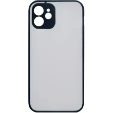 Чохол до мобільного телефона Intaleo Smoky Apple iPhone 12 Black (1283126508042)