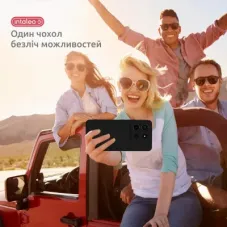Чохол до мобільного телефона Intaleo Silicone Motorola Edge 50 Black (1283126640131)
