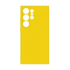 Чохол до мобільного телефона Intaleo Silicone Samsung Galaxy S24 Ultra Yellow (1283126600395)